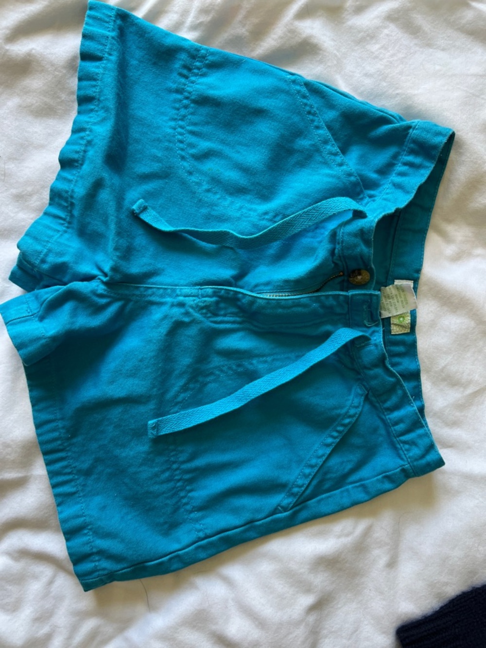 Circo Teal Blue Drawstring Kids Shorts